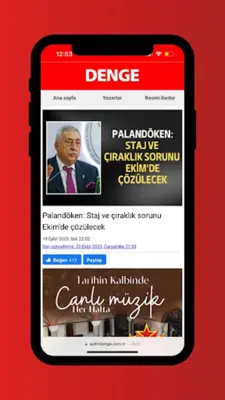 Aydın Denge Gazetesi android App screenshot 4