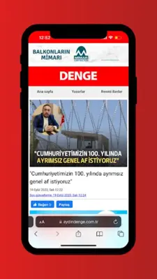 Aydın Denge Gazetesi android App screenshot 5